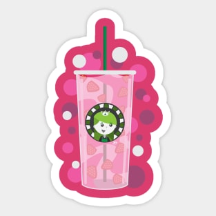 Pink Drink Sticker